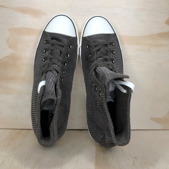 Converse Gray High-Top Sneakers - Picture 6 of 7